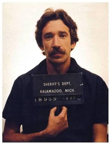 Tim Allen 1978 mug shot